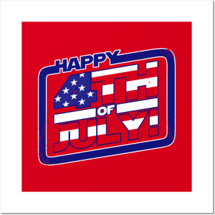 4th of July American Independence Day USA Posters and Art